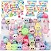 51gQXHdkOQL._SL75_.jpg PtyPop 24 Pcs Plush Keychain in Blind Bag for Kids Girls Party Bags Fillers